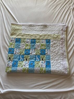 Flannel baby blanket